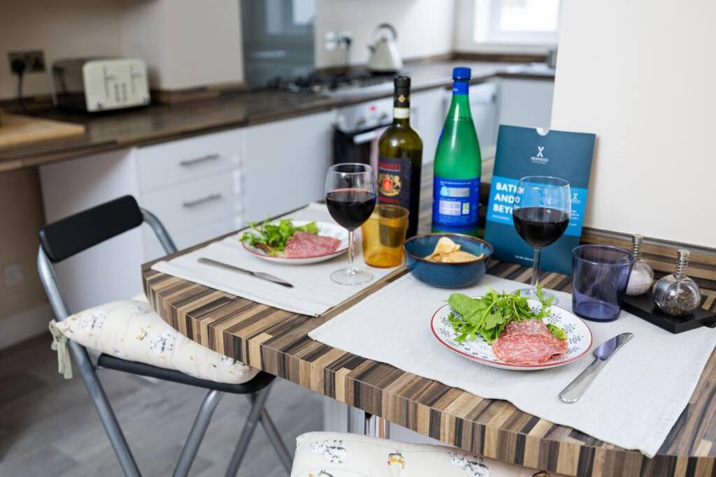 Pure B - Welcoming Bath City 3 Bed House Free Parking & Wifi Exterior foto