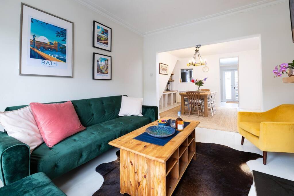 Pure B - Welcoming Bath City 3 Bed House Free Parking & Wifi Exterior foto