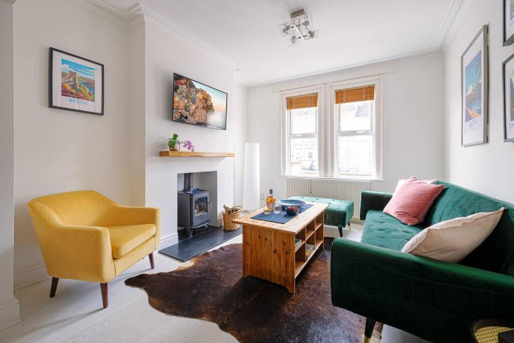 Pure B - Welcoming Bath City 3 Bed House Free Parking & Wifi Exterior foto