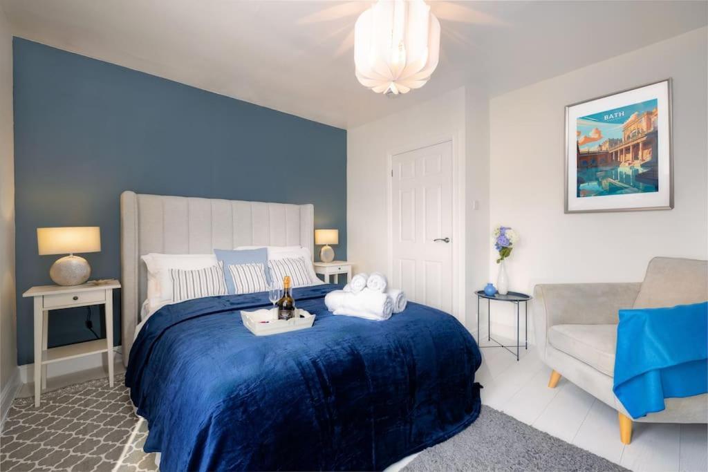 Pure B - Welcoming Bath City 3 Bed House Free Parking & Wifi Exterior foto